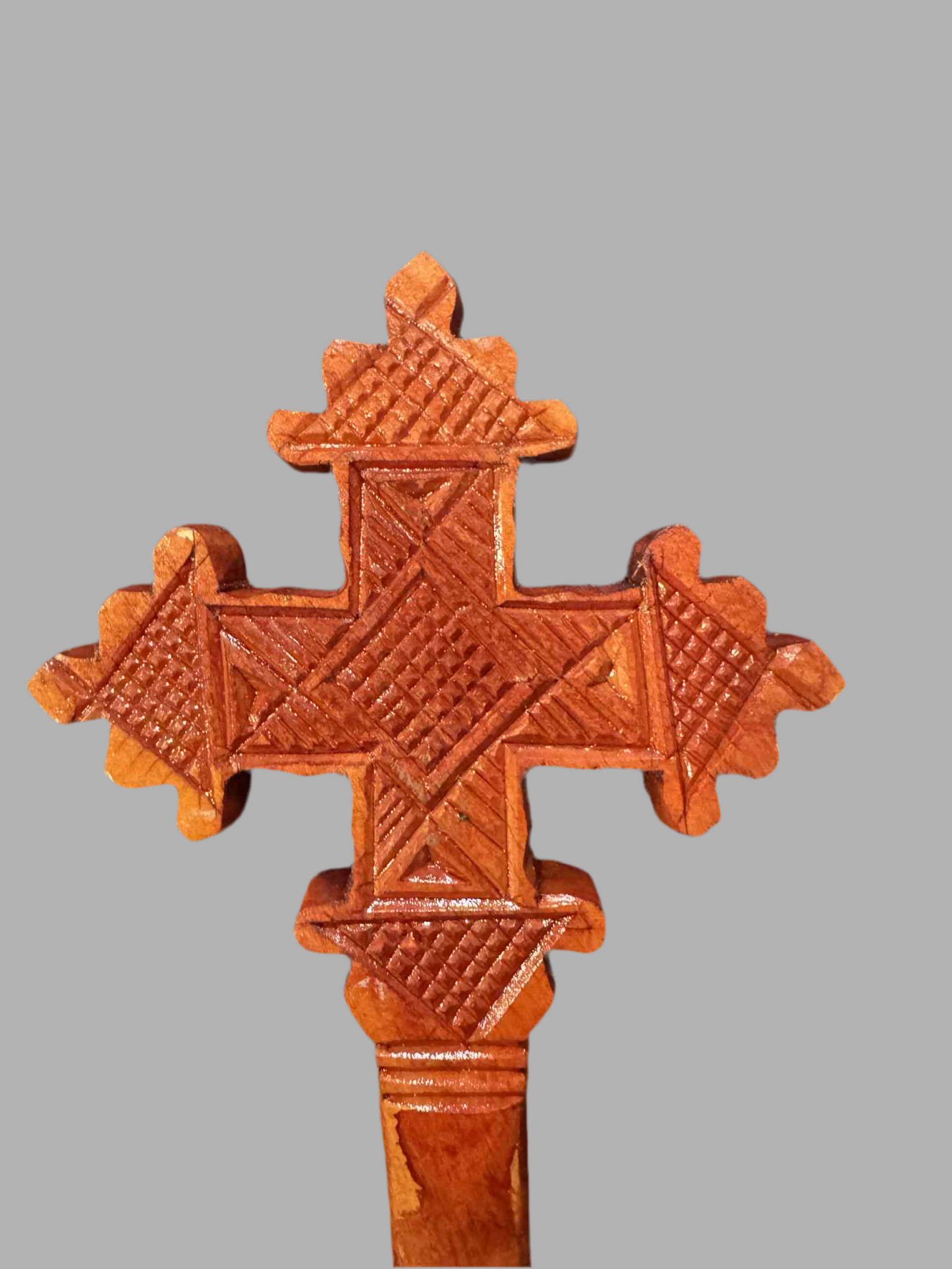 Ethiopian Wooden Wall Cross Set of 4 – Handmade in Ethiopia – Christian Prayer Decor Gift