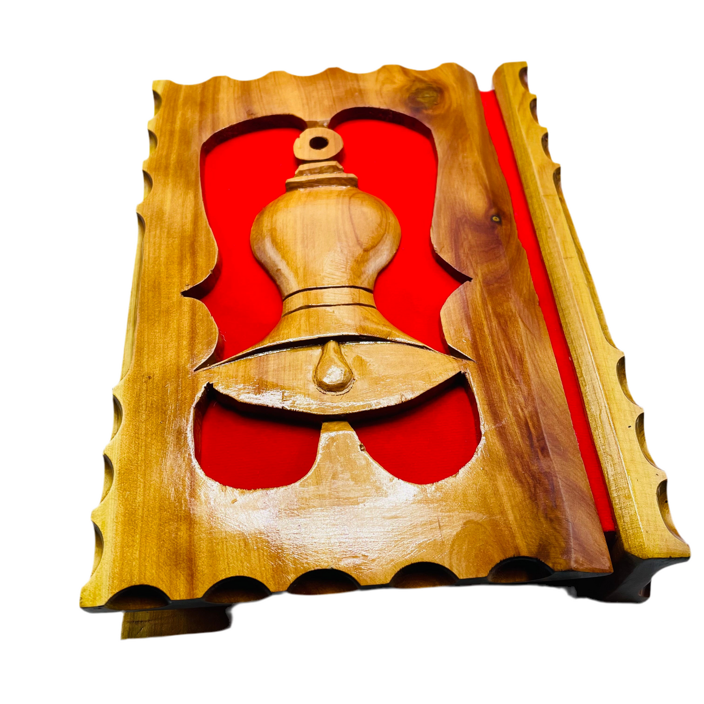 Ethiopian Amharic Bible Orthodox 81 (መጽሐፍ ቅዱስ) - Handmade Carved Wooden Cover