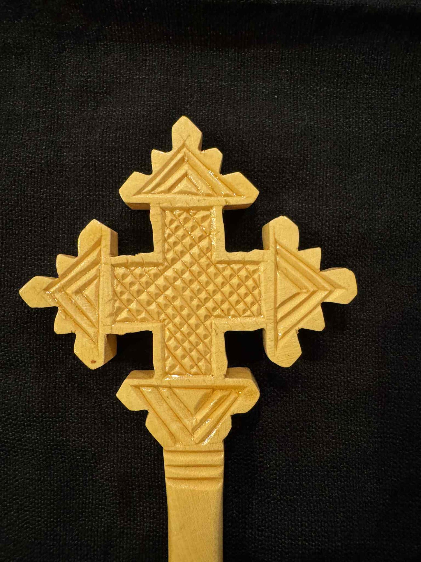 Ethiopian Wooden Wall Cross Set of 4 – Handmade in Ethiopia – Christian Prayer Decor Gift